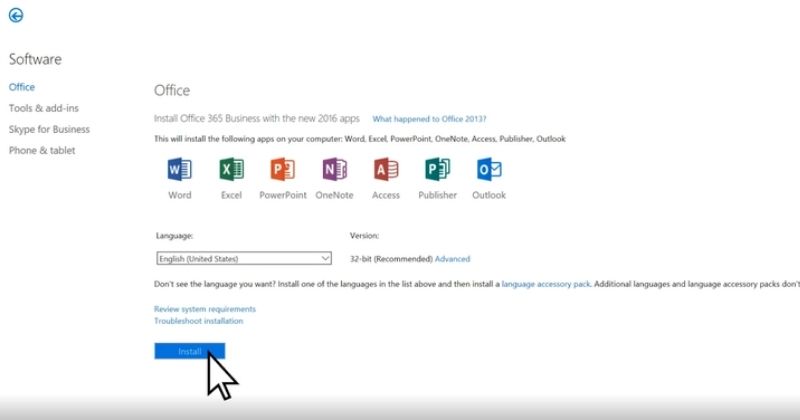 Cấu hình máy tính tối thiểu để cài Office 365 mượt mà