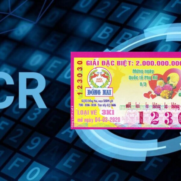 Công nghệ OCR: Bước tiến mới trong việc quét vé dò xổ số