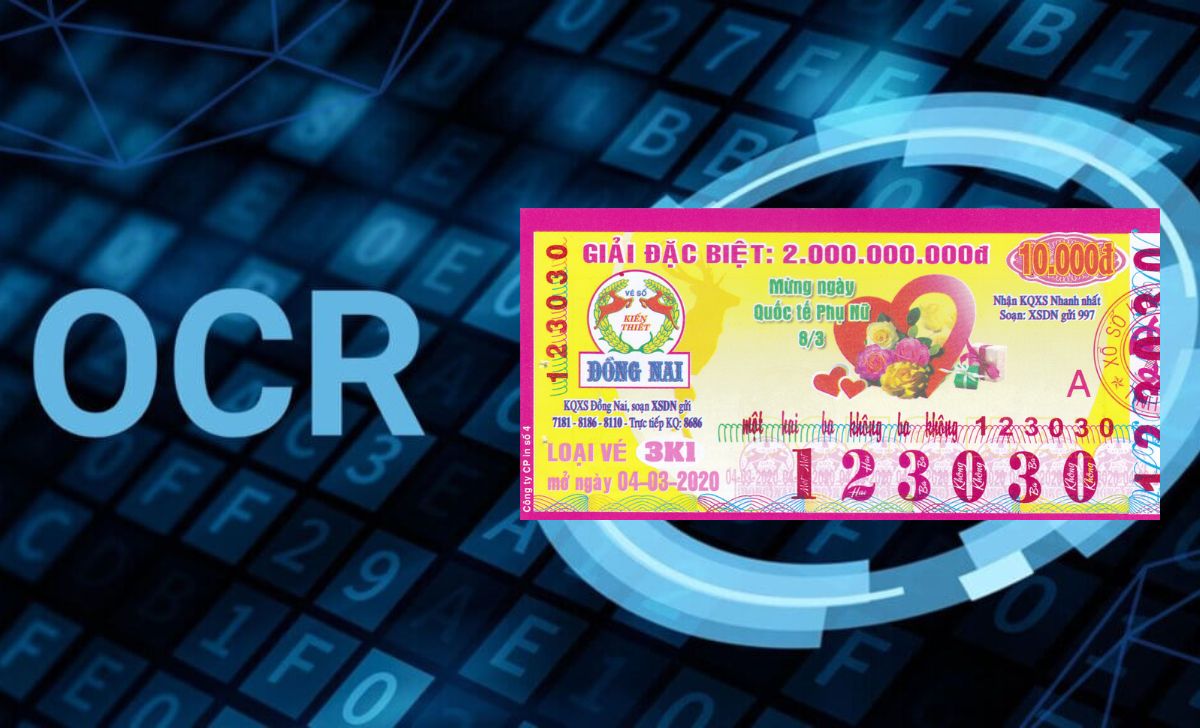 Công nghệ OCR: Bước tiến mới trong việc quét vé dò xổ số