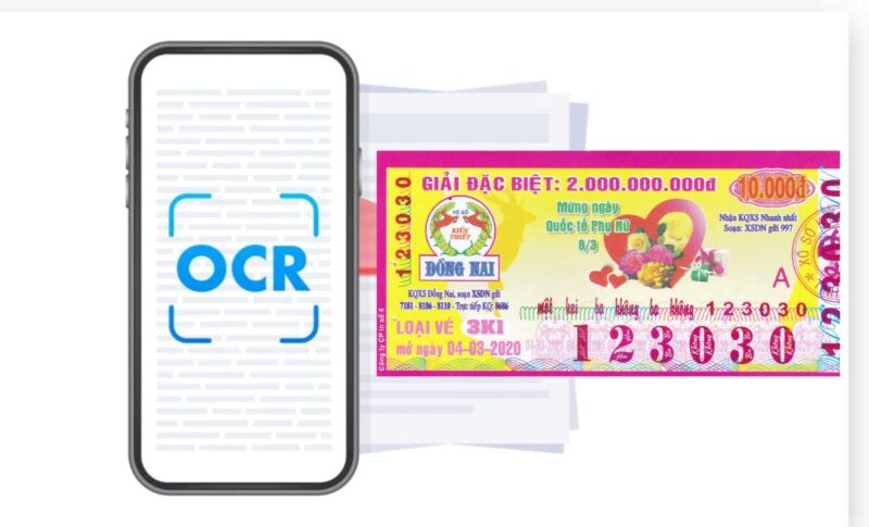 Công nghệ OCR: Bước tiến mới trong việc quét vé dò xổ số 5 OCR và xu hướng số hóa việc tra cứu xổ số